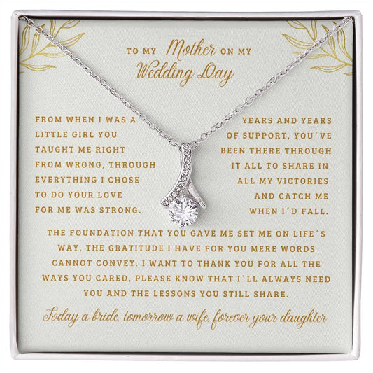 Alluring Beauty Necklace  |  To my mother on my weeding day