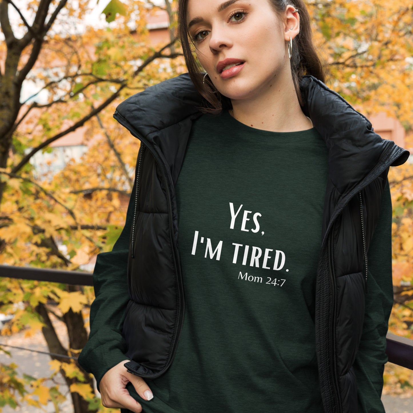 I´m tired | Unisex Long Sleeve Tee