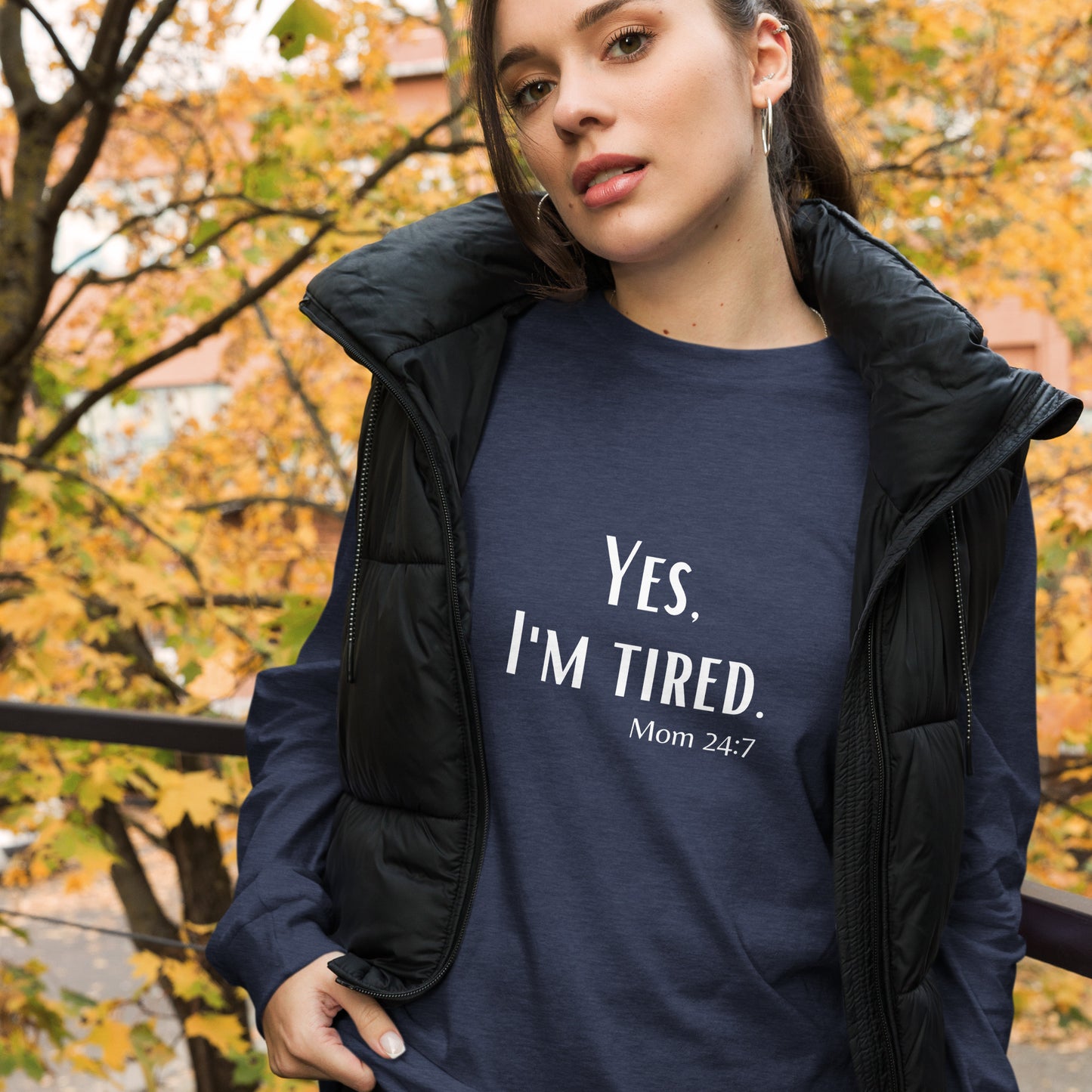 I´m tired | Unisex Long Sleeve Tee